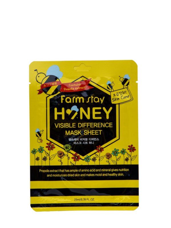 FARMSTAY HONEY VISIBLE DIFFERENCE MASK SHEET