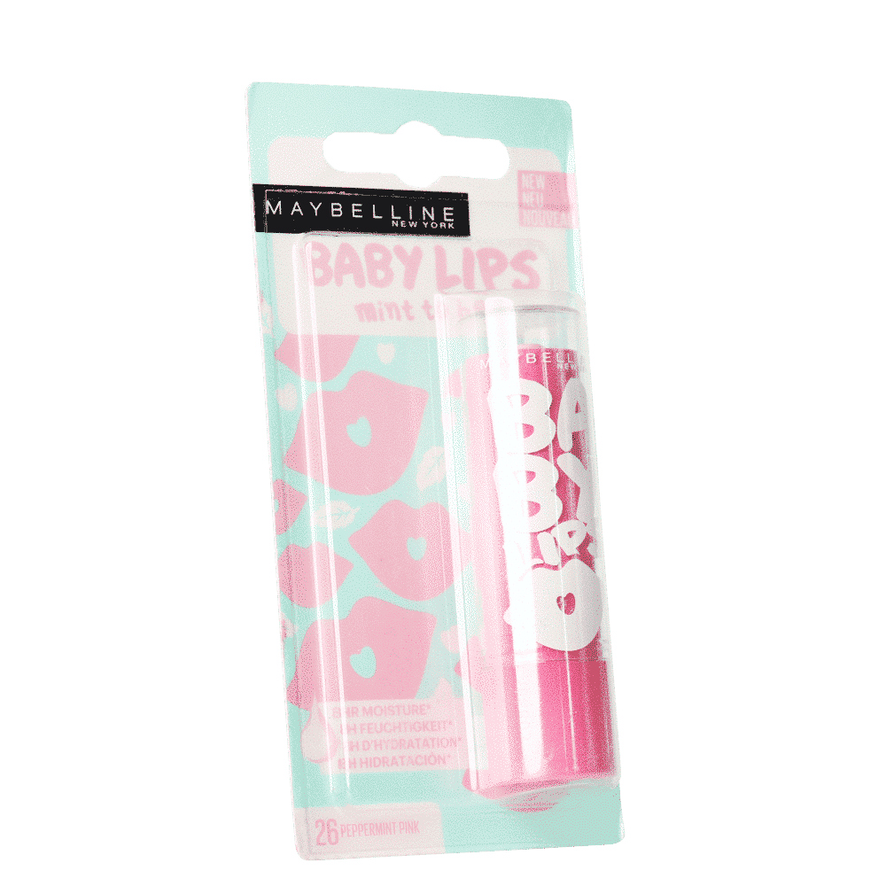 MAYBELLINE BABY LIPS LIP BALM PEPPERMINT PINK_2