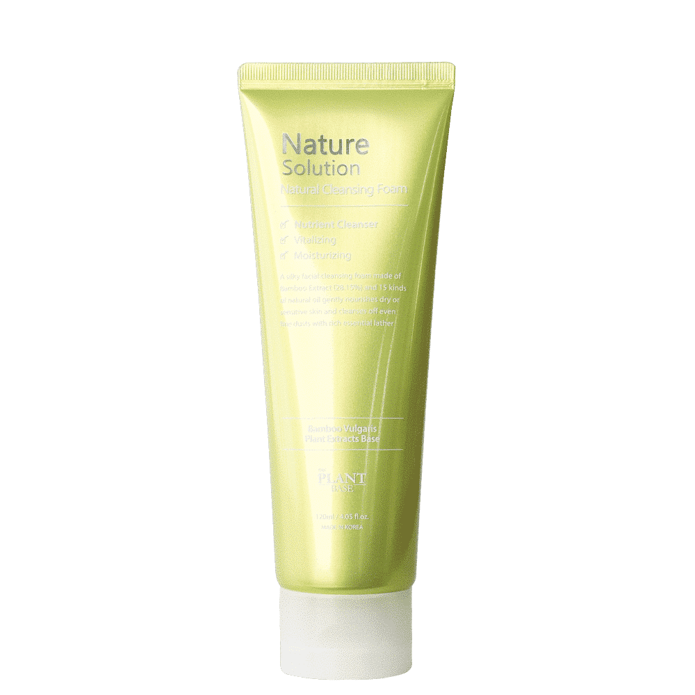 THE PLANT BASE NATURE SOLUTION NATURAL CLEANSING FOAM 120ML_1